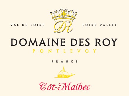 Côt Malbec label - Domaine des Roy